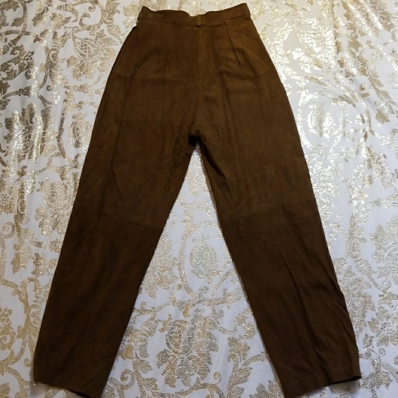 ARTISAN WEAR SUEDE TROUSERS CIRCA LATE 80'S - Picture 2 of 5